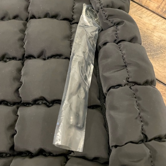 FREE PEOPLE Black Quilted Tote Bag - Picture 5 of 6